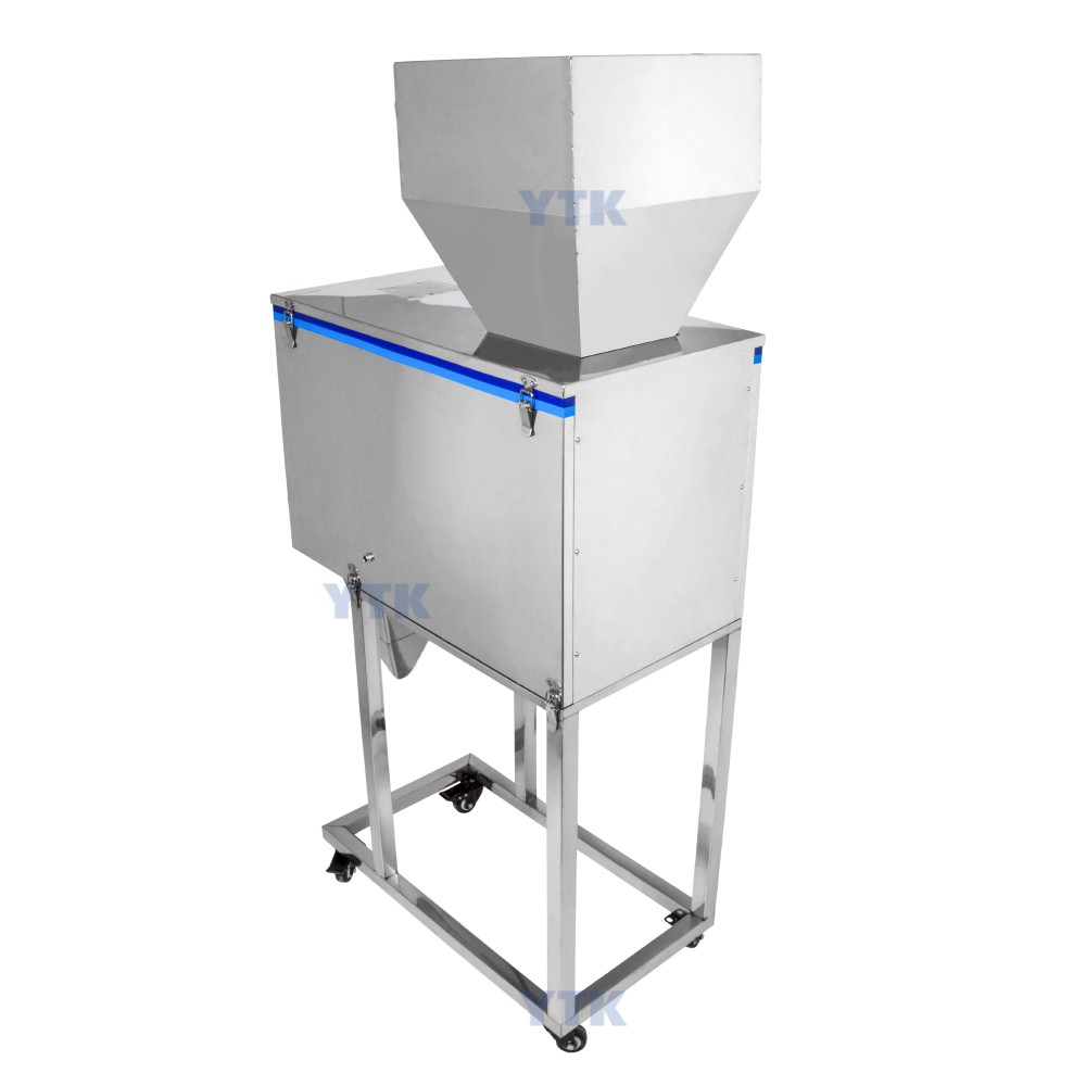 25-5000g Semi Automatic Weighing Filling Machine Coffee Beans Nuts Snack Food Flour Rice Grain Powder Dosing Machine Dispenser