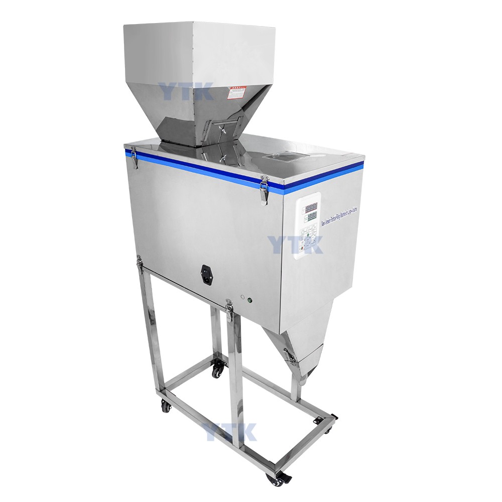 25-5000g Semi Automatic Weighing Filling Machine Coffee Beans Nuts Snack Food Flour Rice Grain Powder Dosing Machine Dispenser