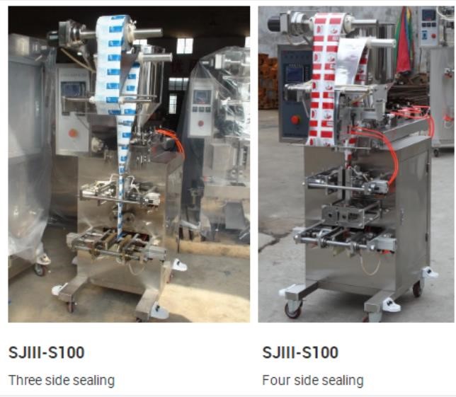 SJIII-S100 automatic sauce, peanut butter, ketchup sachet packaging machine / packing machine